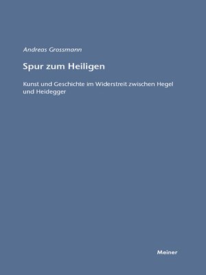 cover image of Spur zum Heiligen